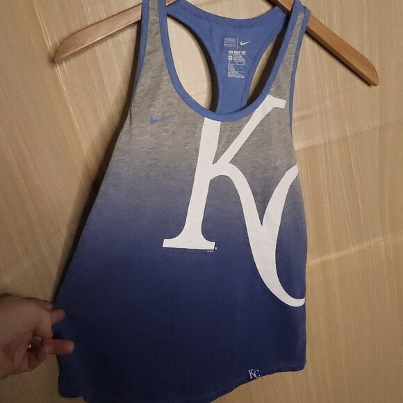 Nike Dri-fit Kansas City Royals Ombre Tank Top Medium - Picture 3 of 7
